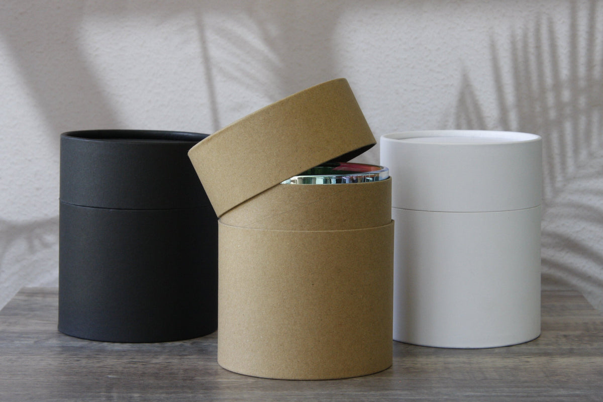 12 oz Candle Jar Tube Packaging GreenWay Containers