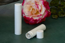 Load image into Gallery viewer, Pure White Twisting 0.15 oz Plastic-Free Lip Balm Tube