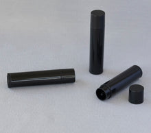 Load image into Gallery viewer, Black Twisting 0.15 oz Plastic-Free Lip Balm Tube