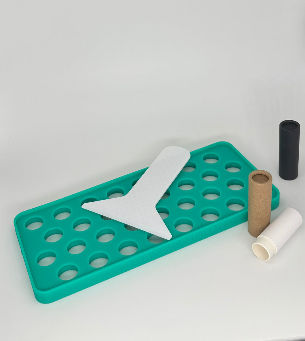 Reusable Silicone Filling Trays for Push-Up Tubes