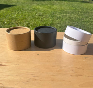 4 ounce / 120g Wide Paper Bar Jar
