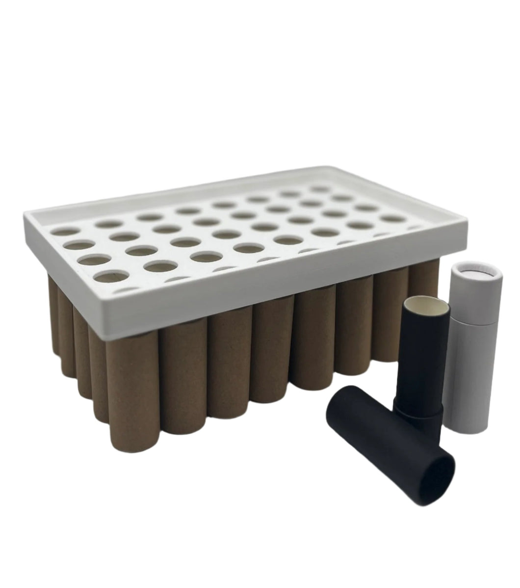 Reusable Filling Tray for 0.3 oz / 8.5g Lip Balm Tubes