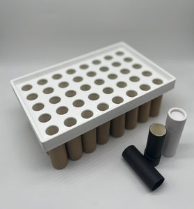 Reusable Filling Tray for 0.3 oz / 8.5g Lip Balm Tubes