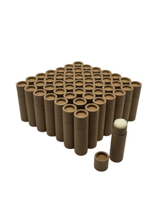 .3 ounce / 8.5 g Natural Kraft Lip Balm Tubes