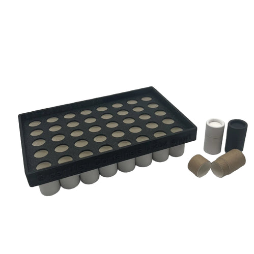 Reusable Filling Tray for 0.2 oz / 5g Short Style Lip Balm Tubes