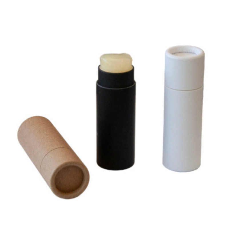 Empty eco-friendly lip balm tubes wholesale in small size