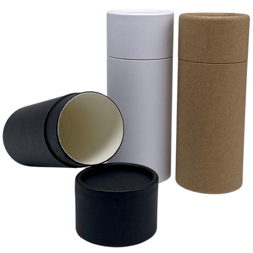 2.5 ounce / 70 g Natural Kraft Push-up Cosmetic Container