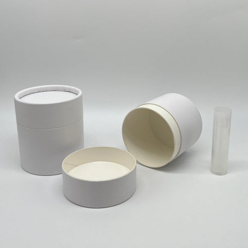 5-6 oz / 140 - 170 g Coated White Paper Jar Slightly Taller