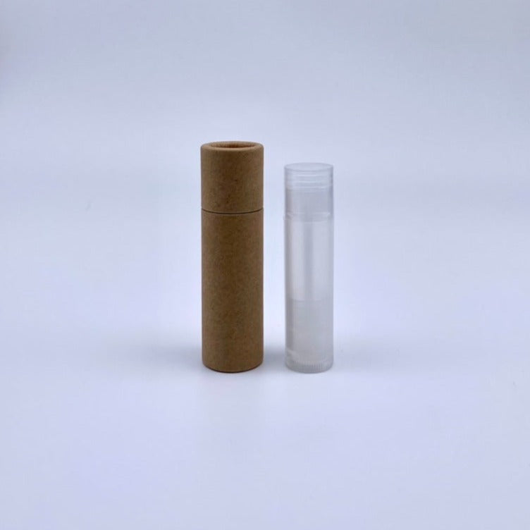 .3 ounce / 8.5 g Natural Kraft Lip Balm Tubes