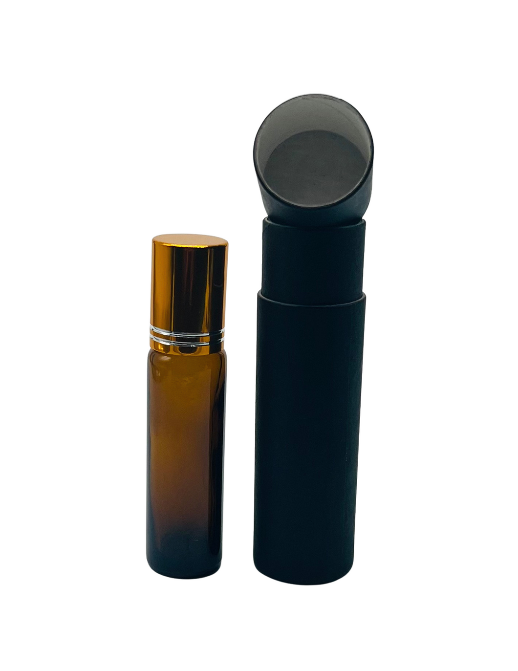 10 ml Glass Roller Bottles with Paper Tube Packaging